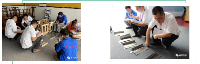 鑫風第二屆焊接比武大賽評分現(xiàn)場 鑫風第二屆焊接比武大賽評分現(xiàn)場